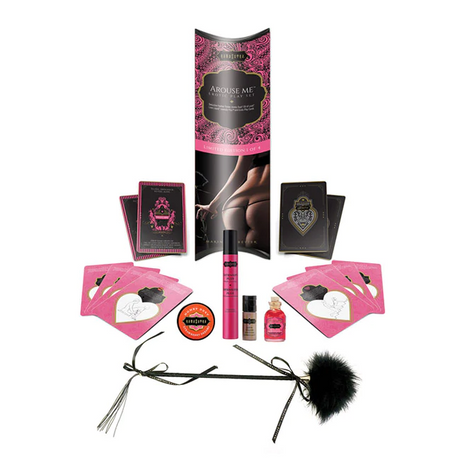 Kama Sutra Arouse Me Erotic Playset with Feather Tickler & Cards - K950