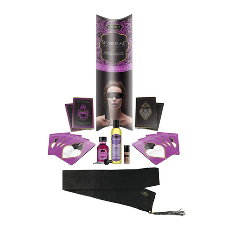 Kama Sutra Surprise Me Erotic Playset with Blindfold & Play Cards - K953