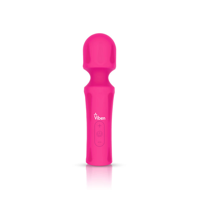 Viben Mighty Muse Mini Wand Massager — Hot Pink - VB-75015