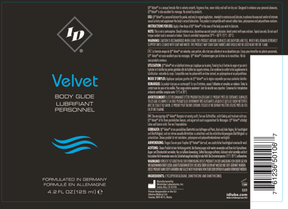 I.D. Lubricants I.D. Velvet Body Glide Personal Lubricant — 4.2 oz - ID-VEL-11