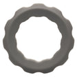 CalExotics Alpha Liquid Silicone Erect Ring, Gray — 1.5 in - SE1492152
