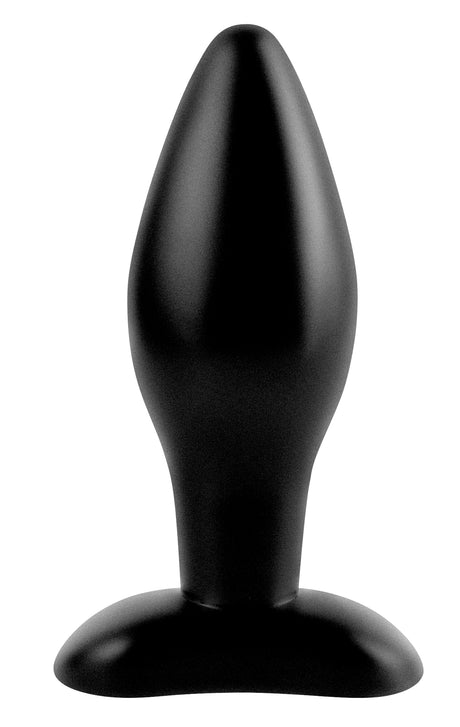 Anal Fantasy Collection Medium Silicone Plug - Black by Pipedream