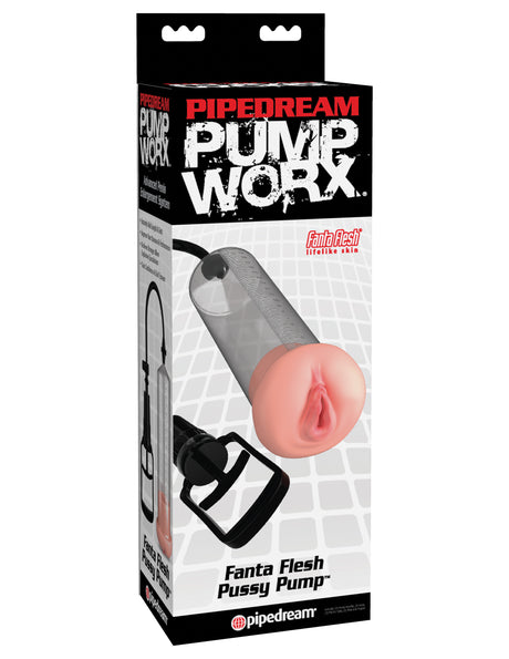 Pump Worx Fantas Flesh Pussy Pump by Pipedream