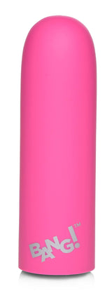 XR Brands 10x Mega Bullet Vibrator — Pink, 3.5 in - BNG-AG749-PINK