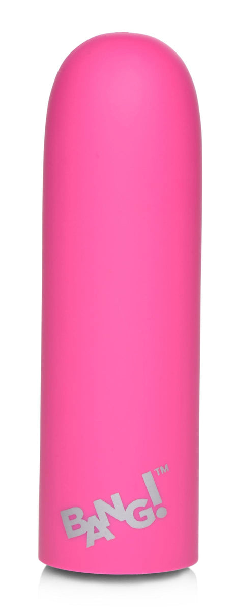 XR Brands 10x Mega Bullet Vibrator — Pink, 3.5 in - BNG-AG749-PINK