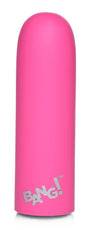 XR Brands 10x Mega Bullet Vibrator — Pink, 3.5 in - BNG-AG749-PINK