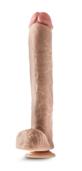 Blush Dr. Michael 14 Inch Realistic Dildo with Suction Cup — Beige - BL-26403