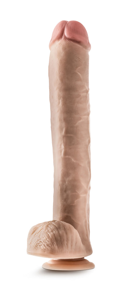 Blush Dr. Michael 14 Inch Realistic Dildo with Suction Cup — Beige - BL-26403