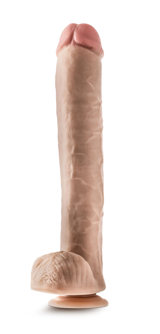 Blush Dr. Michael 14 Inch Realistic Dildo with Suction Cup — Beige - BL-26403