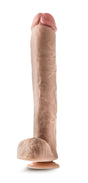 Blush Dr. Michael 14 Inch Realistic Dildo with Suction Cup — Beige - BL-26403