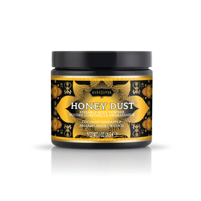 Kama Sutra Honey Dust Kissable Body Powder — Coconut Pineapple, 6 oz - KS12012