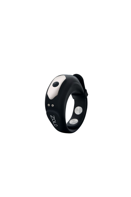 XGEN Zolo Fit Rite Vibrating Cock Ring with Snaps — Black - X-ZO-6071