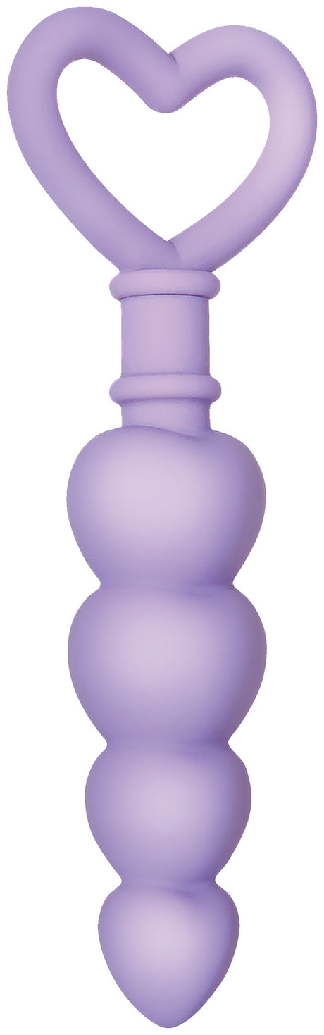 Evolved Novelties Sweet Treat Heart-Shaped Silicone Anal Beads - EN-BP-6467-2