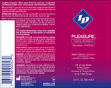 I.D. Lubricants ID Lubricants Pleasure Tingling Water-Based Lubricant, 2.2 fl oz (65 mL) - ID-PLS-02