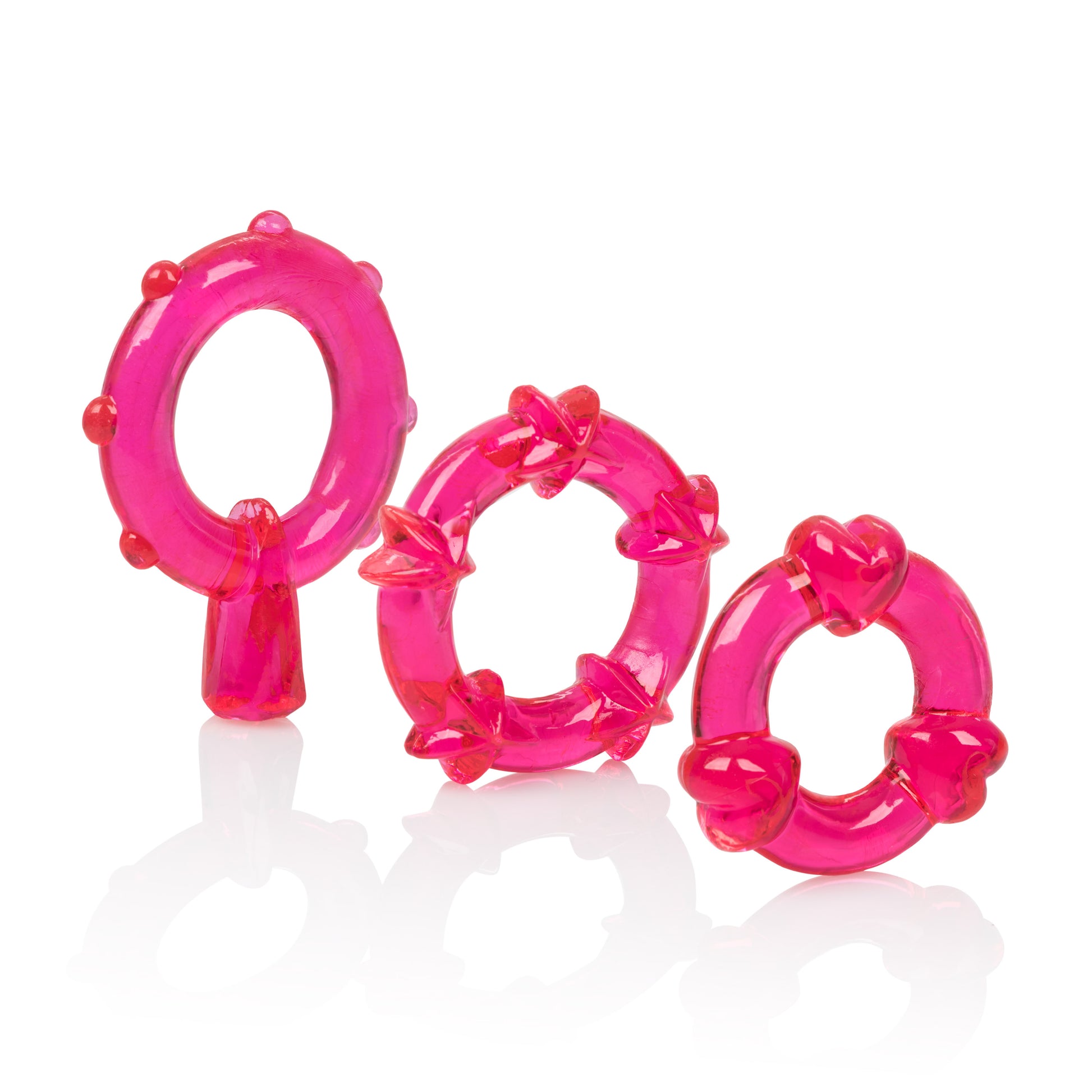 Magic C-Rings - Red by CalExotics