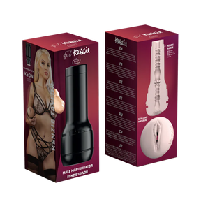 Kiiroo FeelKenzie Stroker — Molded TPE Sleeve, ABS/PC Housing - KR2052