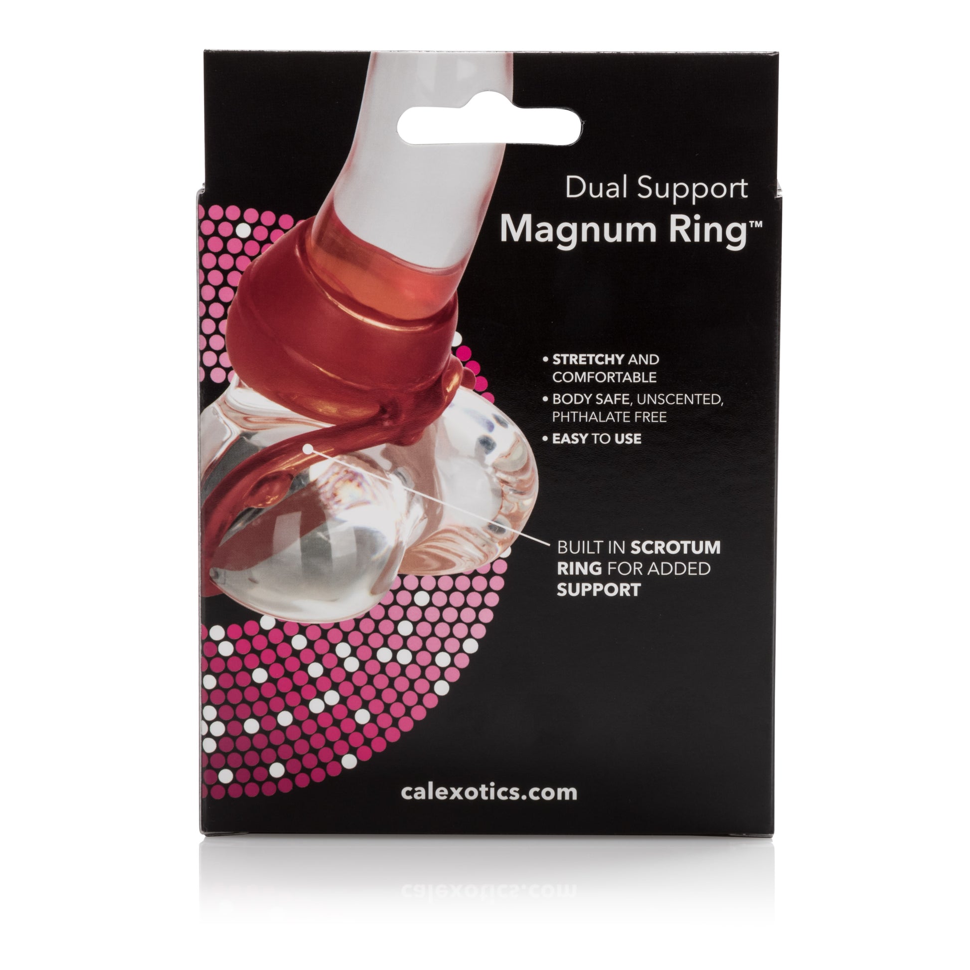 Dual Support Magnum Ring - Red by CalExotics
