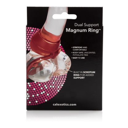 Dual Support Magnum Ring - Red by CalExotics