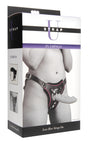 XR Brands Flamingo Low-Rise Strap-On Harness, Pink Accents - SU-AE570