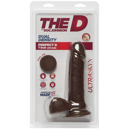 The D - Perfect D 7 Inches - Chocolate by Doc Johnson