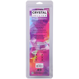 Doc Johnson Crystal Jellies Realistic Cock — 9 in Clear - DJ0288-46-CD