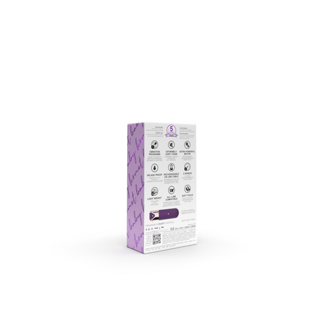Nobü Komet Baby Bullet Vibrator, Purple — USB Rechargeable - NB1656