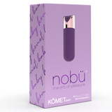 Nobü Komet Baby Bullet Vibrator, Purple — USB Rechargeable - NB1656