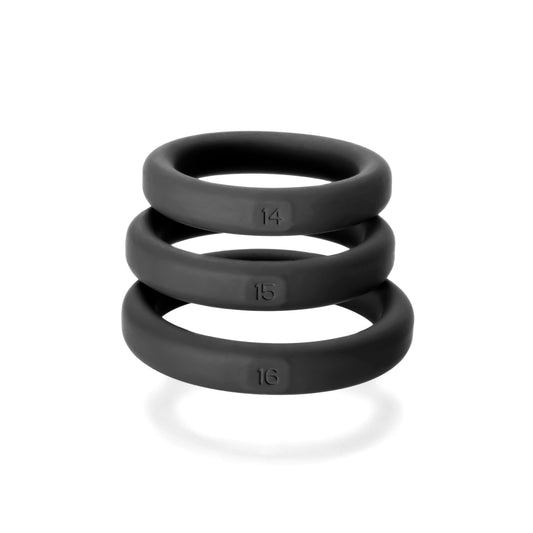 Perfect Fit Xact-Fit 3 Silicone Rings — Sizes #14, #15, #16 - PF-CR91B