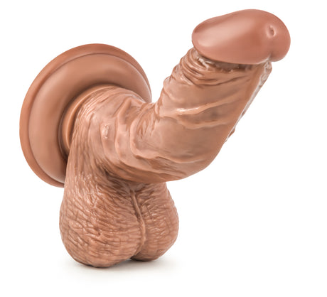 Blush Coverboy Papito Latin Realistic Curved Dildo, 6.5 in PVC - BL-16583