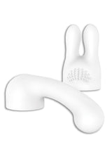 XGEN Bodywand Curve G-Spot & Clitoral Attachment Set — White - X-BW152