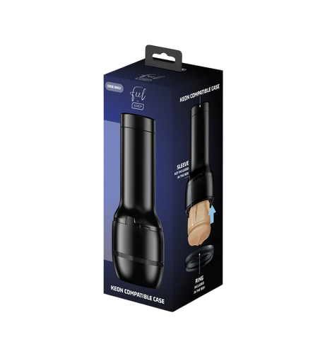 Kiiroo Keon Compatible Stroker Case with Attachment Ring - KR2540