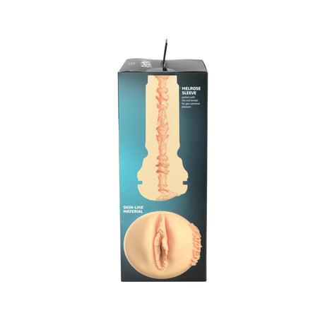 Kiiroo FeelMelRose Stroker — TPE Sleeve, Connects to Keon & PowerBlow - KR2960