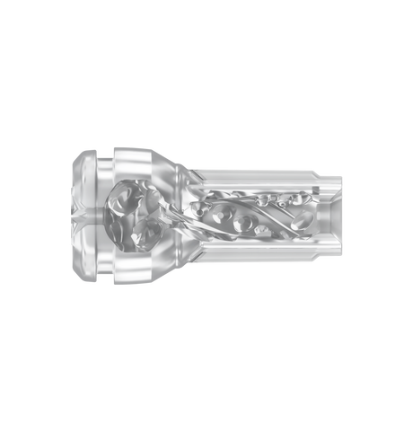 Kiiroo Pocket Stroker Crystal — Clear TPE Sleeve with ABS Case - KR6317