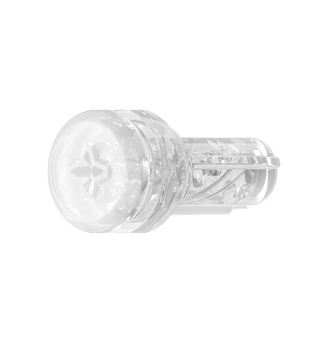 Kiiroo Pocket Stroker Crystal — Clear TPE Sleeve with ABS Case - KR6317