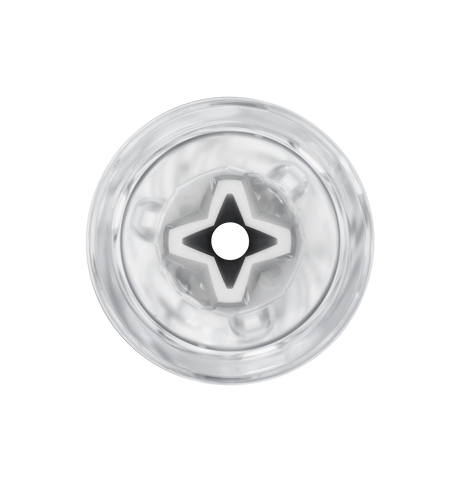 Kiiroo Pocket Stroker Crystal — Clear TPE Sleeve with ABS Case - KR6317
