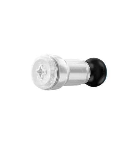 Kiiroo Pocket Stroker Crystal + PowerBlow Suction Combo - KR6324