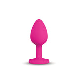 Gemma Purple Gem Pink Silicone Plug - Medium