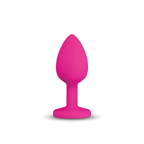Gemma Purple Gem Pink Silicone Plug - Medium