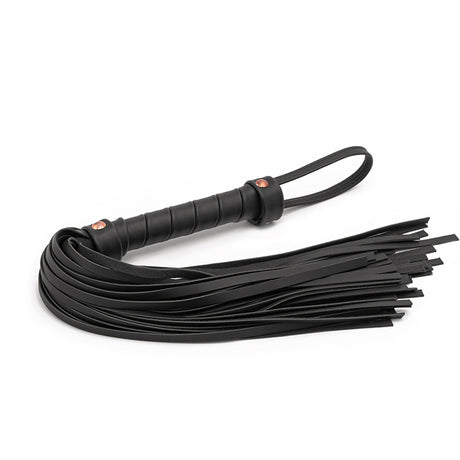nsnovelties Bondage Couture Flogger — Black - NSN-1306-53