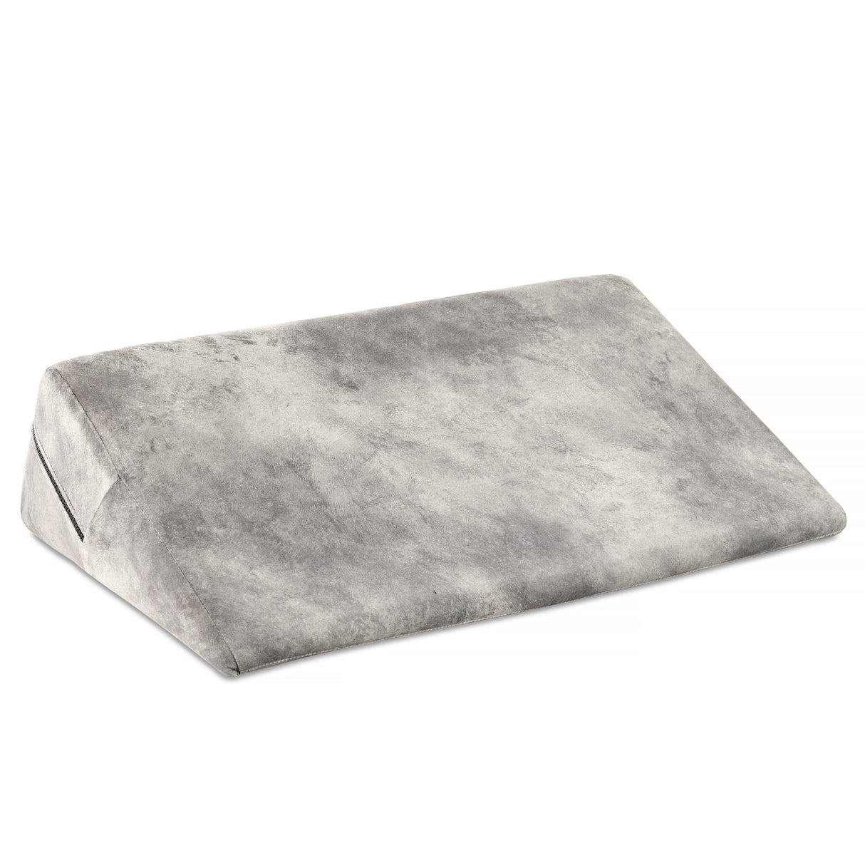 Liberator Wedge Pillow — Silver Velvet Microfiber - L0390