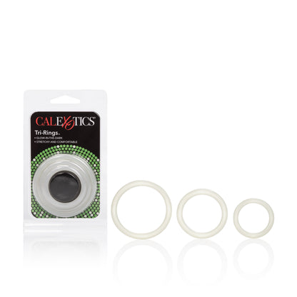 Tri-Rings Glow-in-the Dark by CalExotics
