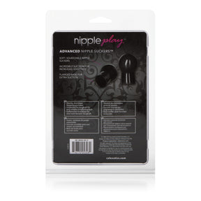 Nipple Play Advanced Nipple Suckers - Black by CalExotics