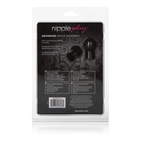 Nipple Play Advanced Nipple Suckers - Black by CalExotics