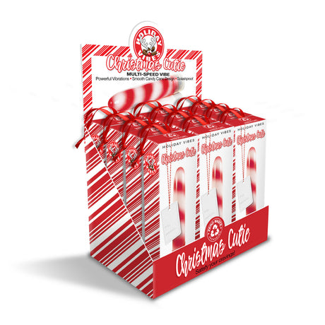 Global Novelties Holiday Vibes Christmas Cutie 12-Pack Multi-Speed Vibes - GN-1000210