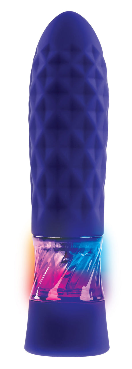 Evolved Novelties Raver Light-Up Vibrating Bullet, Purple - EN-RS-9505-2