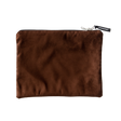 Liberator Zappa Toy Bag — Chocolate Microsuede, 13.5 x 11 in - L7864