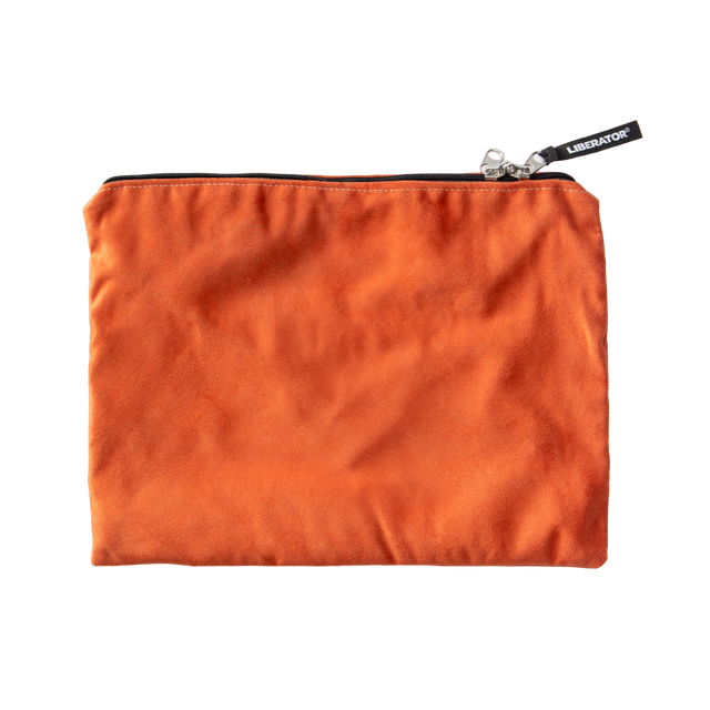 Liberator Zappa Toy Bag, Mandarin Microsuede 13.5 x 11 - L7963
