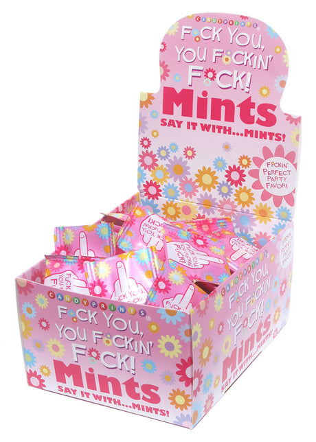 Little Genie Peppermint Mints Carton — 100 x 3.1g Bags - CP-429