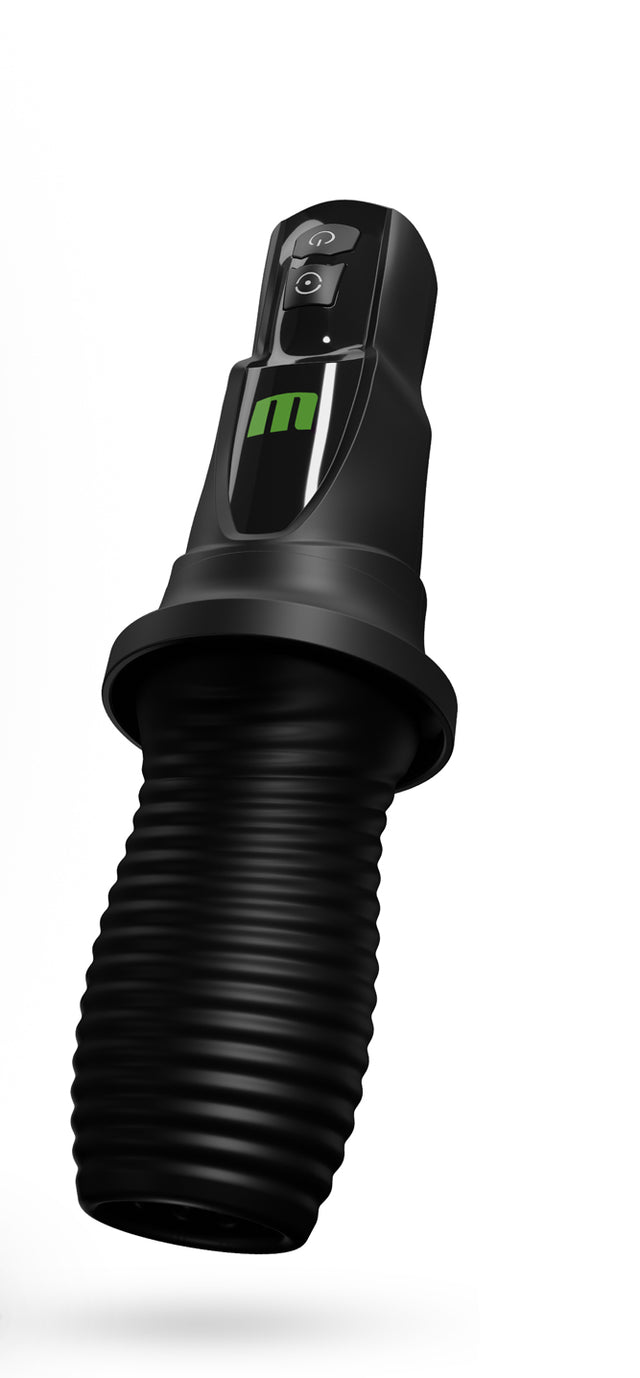 Blush M for Men 3rd Base Rechargeable Male Stroker - Black - BL-82605