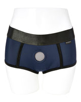 Sportsheets Em.Ex Active Harness Fit — Medium (Navy/Graphite) - SS662-03